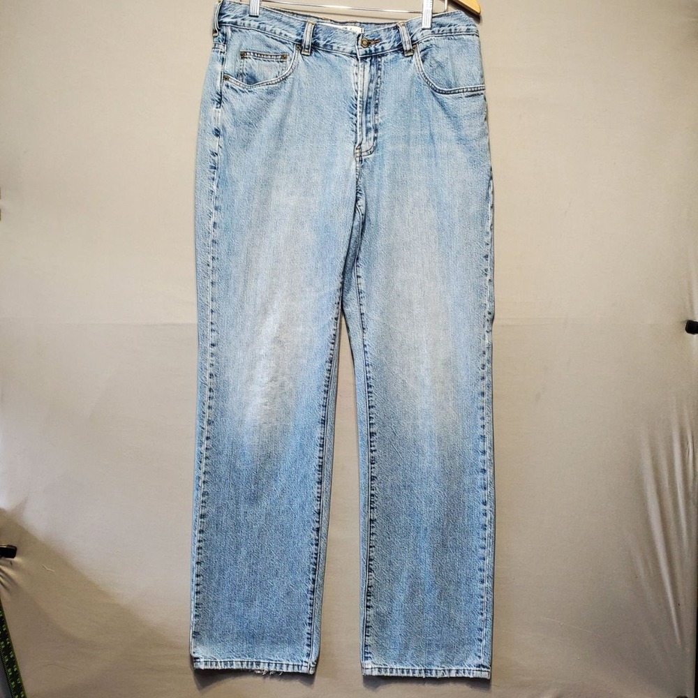Tommy Bahama Indigo Palms Jeans Mens 36 Light Blue Straight Leg Denim Casual